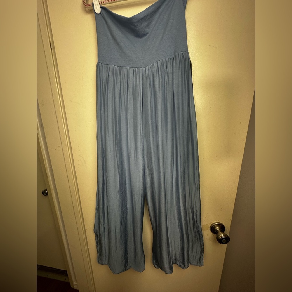 Liabella LightBlue 100% Luxurious Silk Layer W/Viscose Pullon Pants NWT Size O/S
